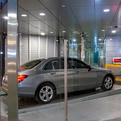 Parkeersysteem van binnenuit