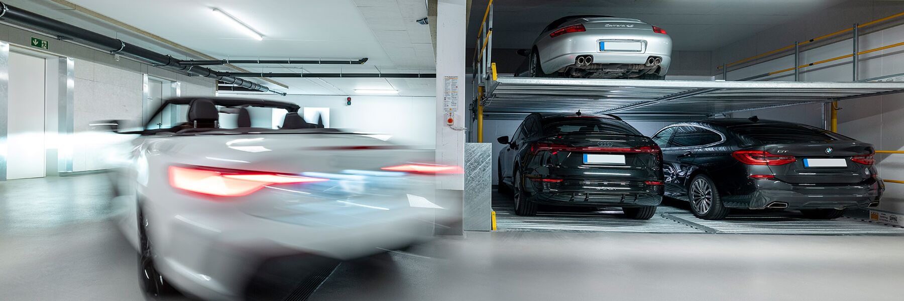 The parkingsystem "Parklift 450" by WÖHR