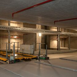Parkeersysteem van binnenuit